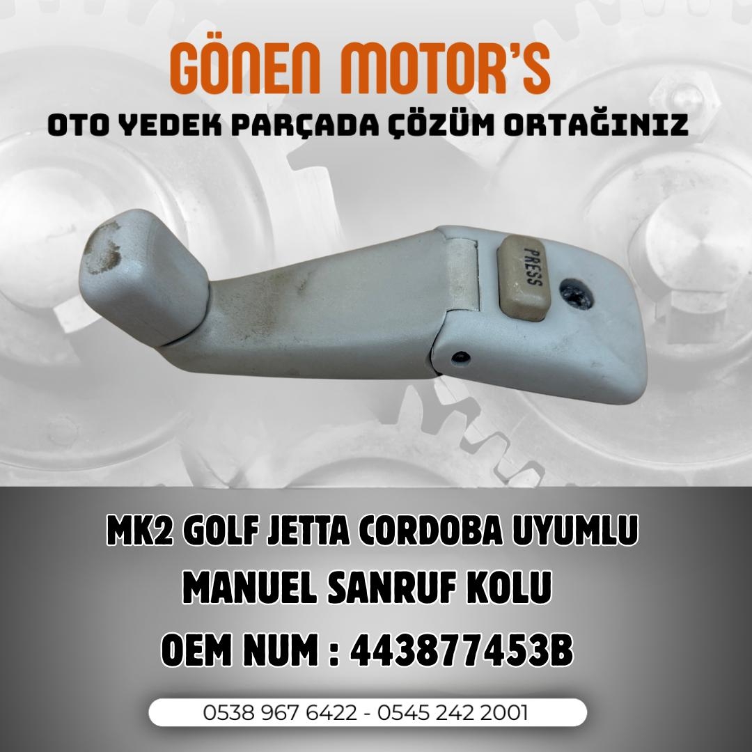 226 - 443 877 453 B – Sunroof Açma Kolu